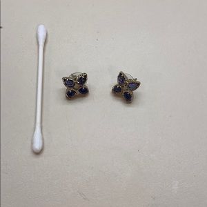 Purple Kendra Scott earrings